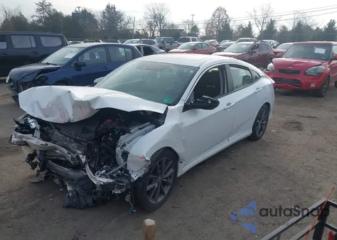 2020 Honda Civic Ex from USA, damaged, VIN 19XFC1F32LE200334